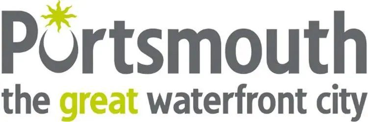 Portsmouth the Great Waterfront City logo
